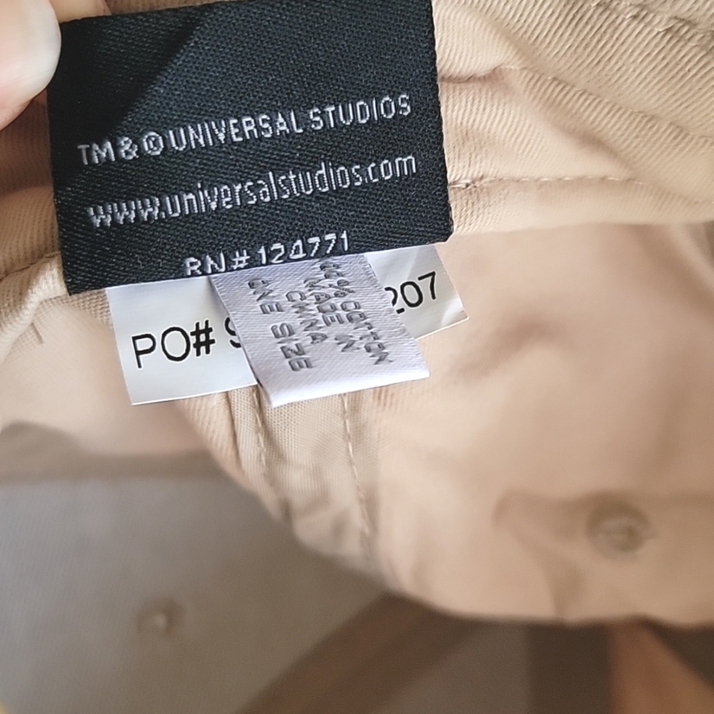 Universal Studios Florida Khaki Baseball Cap With… - image 6
